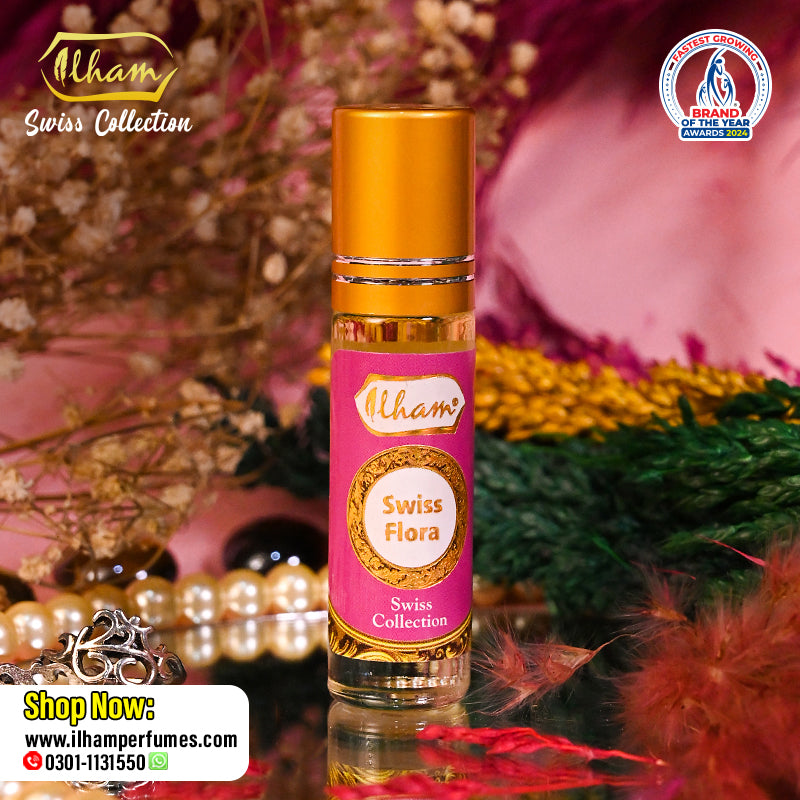 SWISS FLORA (6 ML NON ALCOHOLIC PERFUME)
