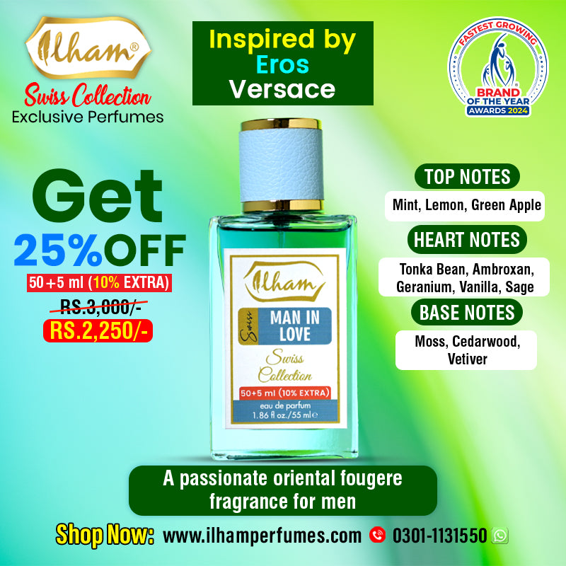 SWISS MAN IN LOVE (50+5 ML) - 10% EXTRA