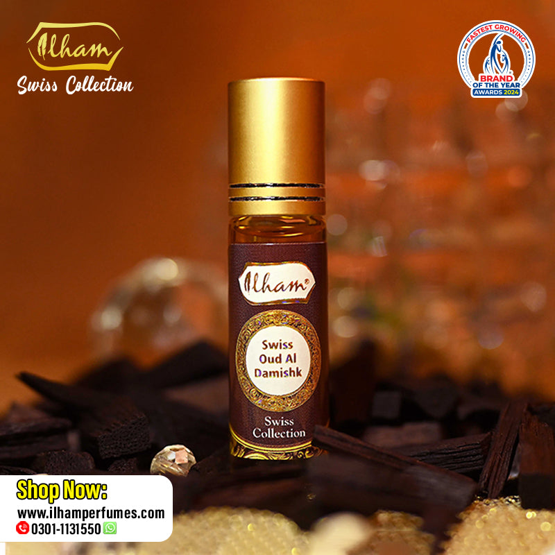 SWISS OUD AL DAMISHK (6 ML NON ALCOHOLIC PERFUME)