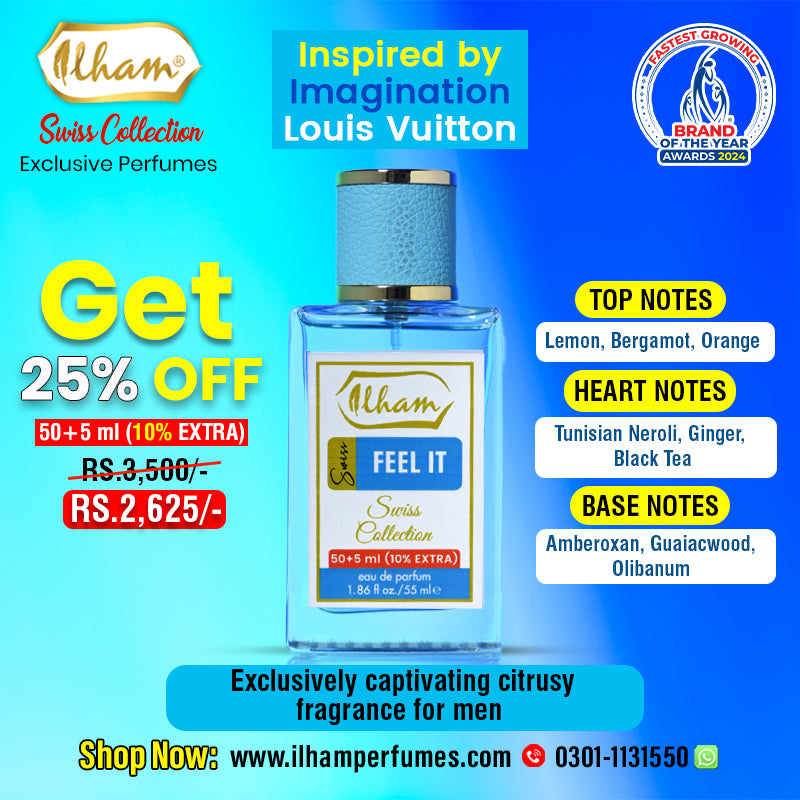 SWISS FEEL IT (50+5 ML) - 10% EXTRA