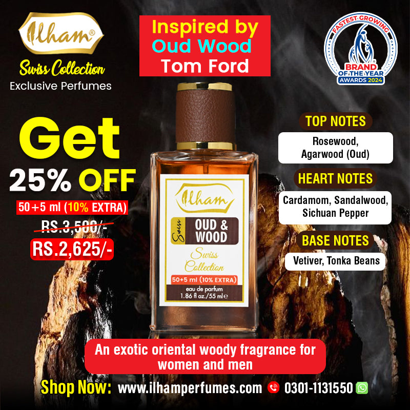 SWISS OUD & WOOD (50+5 ML) - 10% EXTRA