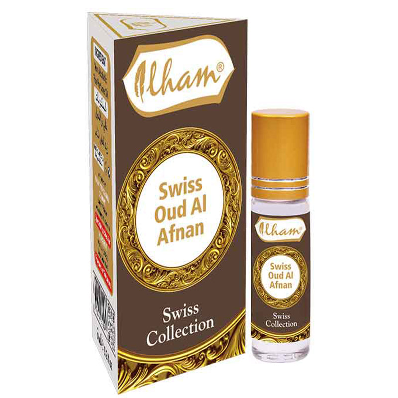 SWISS OUD AL AFNAN (6 ML NON ALCOHOLIC PERFUME)